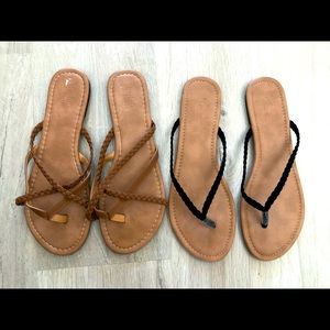 Charlotte Russe Sandals Bundle Size 10 Women’s